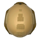 Каска шлем кевларовая военная тактическая Производство Украина ОБЕРІГ F2(песочный)клас 1 ДСТУ NIJ IIIa - изображение 7