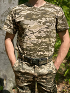 Тактическая футболка пиксель ВСУ хлопок 50 (L) - изображение 1