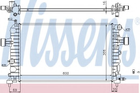 Радіатор OP ASTRA H(04-)1.2 i 16V(+)[OE 1300 265] Nissens (630744)