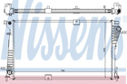 Радіатор NS PRIMASTAR(02-)2.0 dCi(+)[OE 21400-00Q0D] Nissens (630709)