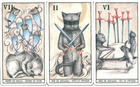 Karty Tarota Fournier Tarot Cats autorstwa Ana Juan 1 talia x 78 kart (8420707451998) - obraz 5