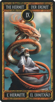 Karty tarota Fournier Tarot Dragons by Anne Stokes 1 talia x 78 kart (8420707452049) - obraz 6