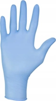 Нитриловые перчатки Nitrylex Classic синие S 50 пар - изображение 2