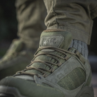 Мужские тактические кроссовки с мембраной M-Tac размер 45 (29.7 см) RANGER GREEN (1JJ115/7TPLV) водоотталкивающие - изображение 6