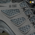 Мужские тактические кроссовки летние M-Tac размер 47 (31.1 см) Серый (Iva Grey) - изображение 9