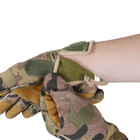 Тактичні штурмові зимові рукавиці для ЗСУ Softshell мультикам М - зображення 7