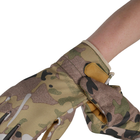 Штурмовые зимние перчатки Softshell мультикам S - изображение 8