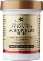 Пробіотик Solgar Advanced Acidophilus Plus 60 капсул (0033984008991)