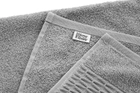 Набор 2 махровых полотенца Ardesto для ванной 50х90+70х140 см Lotus Серый (ART2357SG) - изображение 6
