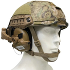 Активні тактичні навушники на шолом професійні EARMOR M31X Mark3 MilPro з мікрофоном (Койот) - зображення 4
