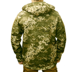 Куртка тактическая Soft Shell демисезонная размер S пиксель - изображение 6