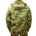 Куртка тактическая Soft Shell демисезонная размер S мультикам - изображение 6