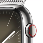 Смарт-годинник Apple Watch Series 9 GPS + Cellular 45mm Silver Stainless Steel Case with Silver Milanese Loop (MRMQ3) - зображення 3