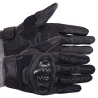Тактичні рукавички для військових ЗСУ Military Rangers BC-9876 розмір XL чорний - зображення 3