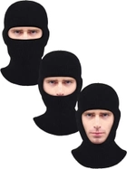 Балаклава маска 1 отвір (шапка 2 в 1, військова, тактична, мафія, злодій, бандит, ніндзя), Унісекс WUKE One size - зображення 3