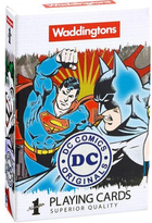 Karty do gry Waddingtons No.1 DC Super Heroes Retro Klasyczne 1 talia x 52 kart (5036905022446) - obraz 1