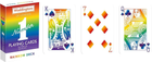 Karty do gry Waddingtons No1. Rainbow Klasyczne 1 talia x 55 kart (5036905041034) - obraz 1