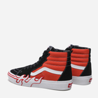 Tenisówki męskie materiałowe wysokie Vans Sk8 Hi Flame VN0005UJGWP1 44 (10.5US) 28.5 cm Czerwony/Czarny (196571276859) - obraz 3