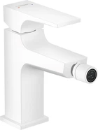 Смеситель для биде HANSGROHE Metropol 32520700 матовый белый с донным клапаном