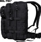 Рюкзак тактичний MIL-TEC 36 л Large Assault Pack Black (14002202) - зображення 6