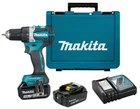 Акумуляторний шуруповерт Makita DDF484RTE + 2 акб BL1850 18 V 5 Ah + з/в DC18RC + кейс