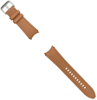 Pasek Samsung Hybrid Eco-Leather Band (M/L) do Samsung Galaxy Watch 4/4 Classic/5/5 Pro/6/6 Classic Camel (ET-SHR96LDEGEU) - obraz 4