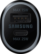 Автомобільний зарядний пристрій Samsung Fast Charge 15W 25W Black (EP-L4020NBEGEU) - зображення 3