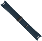 Ремінець Samsung D-Buckle Hybrid Eco-Leather Band (M/L) для Samsung Galaxy Watch 4/4 Classic/5/5 Pro/6/6 Classic Indigo (ET-SHR94LNEGEU) - зображення 3