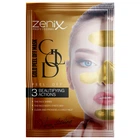 Золотая оживляющая маска-пленка для лица с гекторитом Zenix 15 г