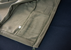 Флісова куртка Кіраса військова турецький фліс 320 г/м.кв. хакі ВСУ 54 розмір 413-4 - зображення 6
