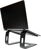 Podstawka pod laptopa PORT Designs Ergonomic Aluminium Black (3567049011031) - obraz 5