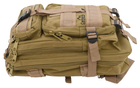 Рюкзак тактический полевой износостойкий для силовых структур CATTARA 30L ARMY 13865 Коричневый (OR.M_1800) - изображение 3