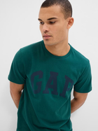 Футболка чоловіча GAP 550338-52 XL June Bug 19-5414 Зелена (1200116242410) - зображення 1