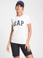 T-shirt damski basic GAP 268820-06 L Biały (1200024722523) - obraz 1
