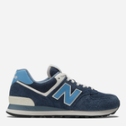 Buty sportowe męskie na platformie do kostki New Balance 574 U574EZ2 43 (9.5US) 27.5 cm Granatowe (196432642816) - obraz 1