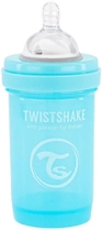 Butelka do karmienia antykolkowa Twistshake z silikonowym smoczkiem 180 ml niebeska (7350083122506) - obraz 3