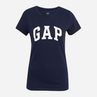 Набір жіночих футболок 2 шт GAP 548683-00 S Синій/Білий (1200047049003) - зображення 2