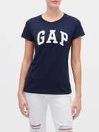 Набір жіночих футболок 2 шт GAP 548683-00 S Синій/Білий (1200047049003) - зображення 4