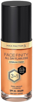 Podkład matujący Max Factor Facefinity All Day Flawless 3 w 1 N84 Soft Toffee 30 ml (3616303999544) - obraz 1