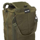 Сумка-рюкзак тактична однолямочная Mil-tec Танкер 15 літрів олива (13726301) - зображення 8