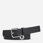 Pasek damski skórzany Tommy Hilfiger Tjw City Girl Belt AW0AW15112 95 cm Czarny (8720644252949)