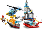 Zestaw klocków LEGO City Akcja nadmorskiej policji i strażaków 297 elementów (60308) - obraz 6