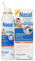 Раствор морской соли для детей Omega Pharma Nasalmer Junior Hipertonico 125 мл (8470001724854) - изображение 1