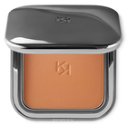 Puder brązujący Kiko Milano Flawless Fusion Bronzer Powder 02 Almond 12 g (8025272608404)