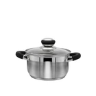 Кастрюля из нержавеющей стали Zauberg 1,9 л ZB-1,9 CB BLACK