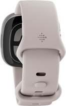 Smartwatch Fitbit Sense 2 Lunar White/Platinum (FB521SRWT) - obraz 6
