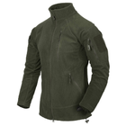 Кофта Alpha Tactical Jacket - Grid Fleece Helikon-Tex Olive XXL - изображение 1