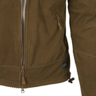 Кофта Alpha Tactical Jacket - Grid Fleece Helikon-Tex Coyote XXXL - изображение 4