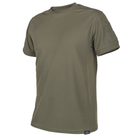 Футболка тактична Tactical T-Shirt TopCool Lite Helikon-Tex Olive Green XXXL - изображение 1