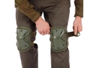 Наколенники и налокотники тактические защитные (олива) - изображение 4